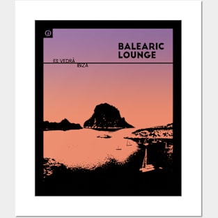 Balearic Lounge - Es Vedrà Ibiza Posters and Art